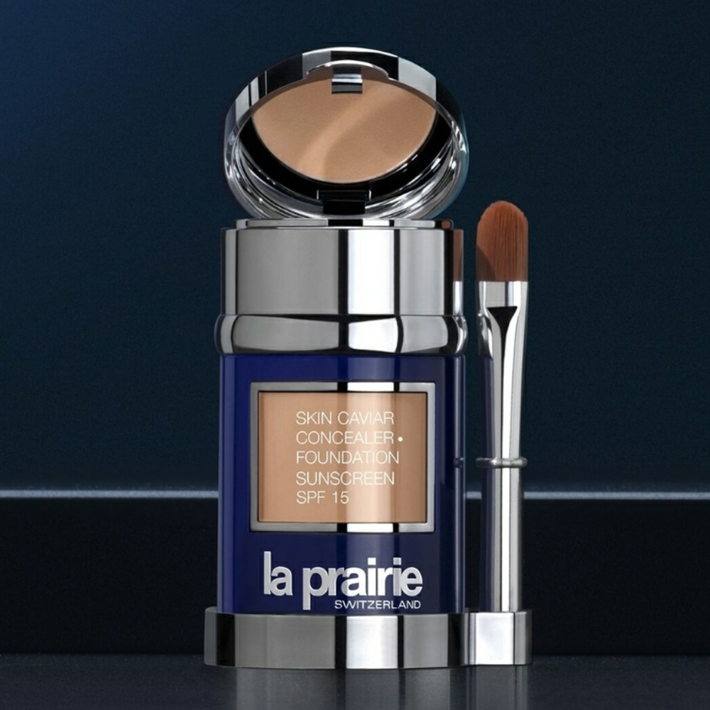 LA PRAIRIE SKIN CAVIAR COMPLEXION CONCEALER FOUNDATION SPF 15 - Warm Beige